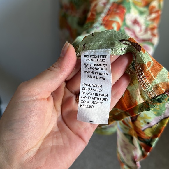 * SOLD ON INSTAGRAM* Anthropologie Floral Duster Kimono - Picture 8 of 12